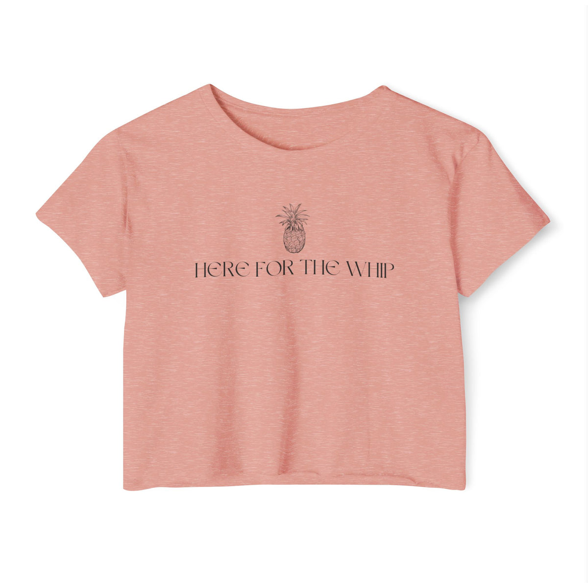 Here for the Whip Women's Festival Crop Top