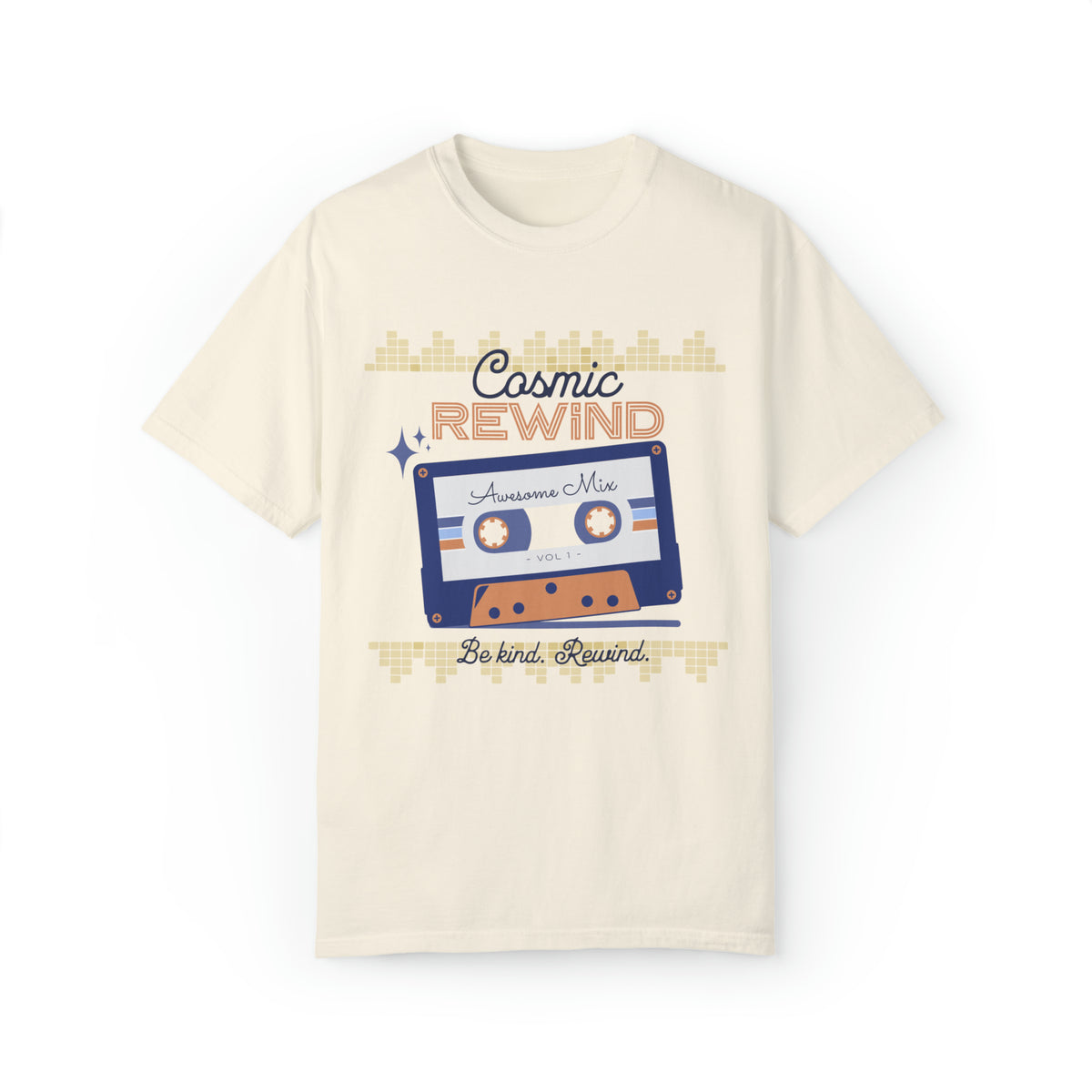 Cosmic Rewind Comfort Colors Unisex Garment-Dyed T-shirt