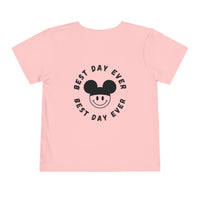 Best Day Ever Bella Canvas Toddler Short Sleeve Tee