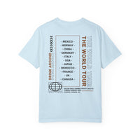 Drink Around The World Tour Comfort Colors Unisex Garment-Dyed T-shirt