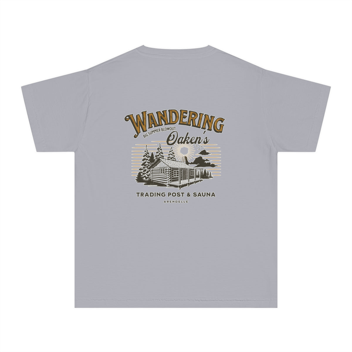 Wandering Oaken’s Trading Post Comfort Colors Youth Midweight Tee