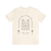 Quasimodo's Bell Ringing Services Bella Canvas Unisex Jersey Short Sleeve Tee