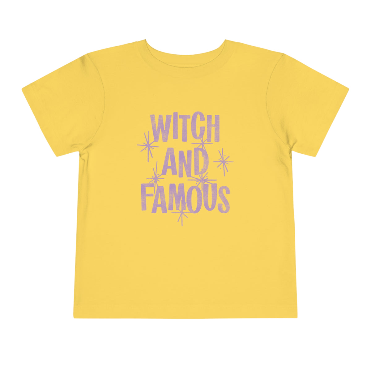 Witch and Famous Bella Canvas Toddler Short Sleeve Tee