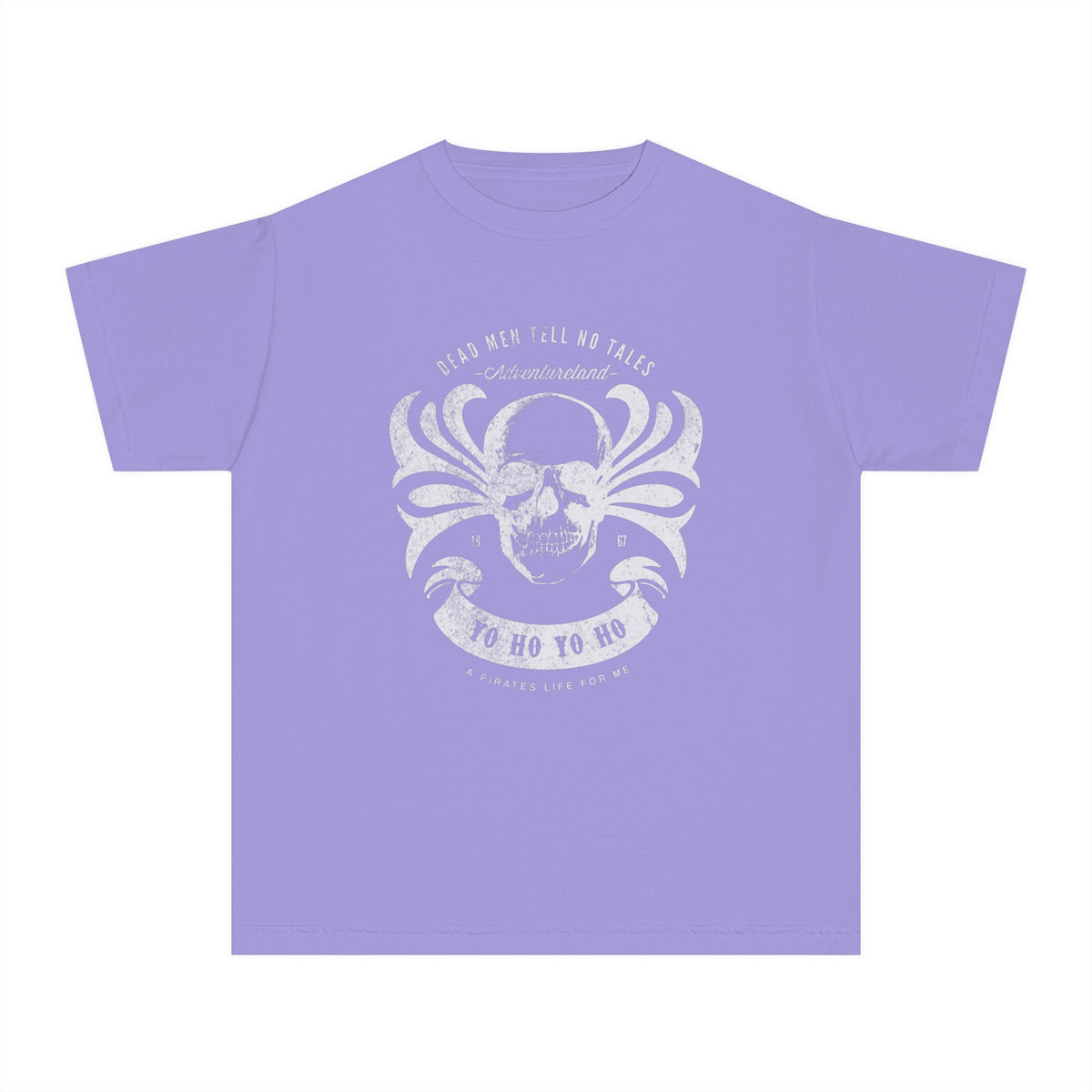 Dead Men Tell No Tales Comfort Colors Youth Midweight Tee