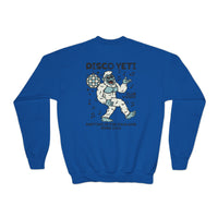 Disco Yeti Gildan Youth Crewneck Sweatshirt