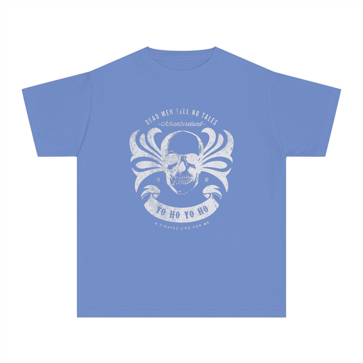 Dead Men Tell No Tales Comfort Colors Youth Midweight Tee