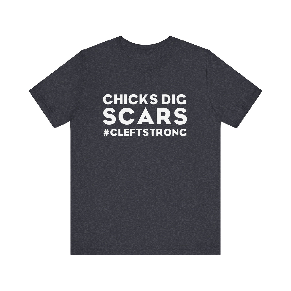 Chicks Dig Scars Bella Canvas Unisex Jersey Short Sleeve Tee