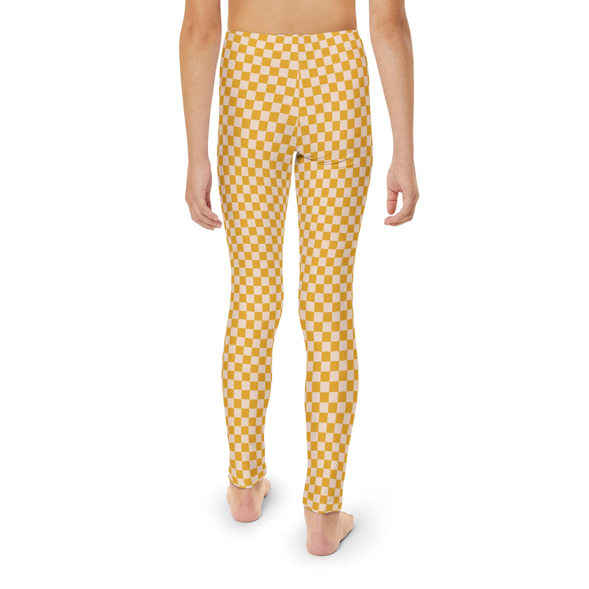 Checked Youth Full-Length Leggings