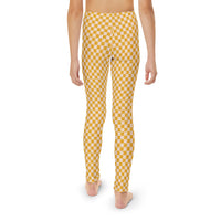 Checked Youth Full-Length Leggings