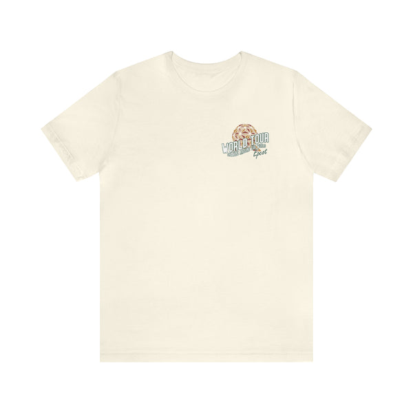 World Tour Bella Canvas Unisex Jersey Short Sleeve Tee