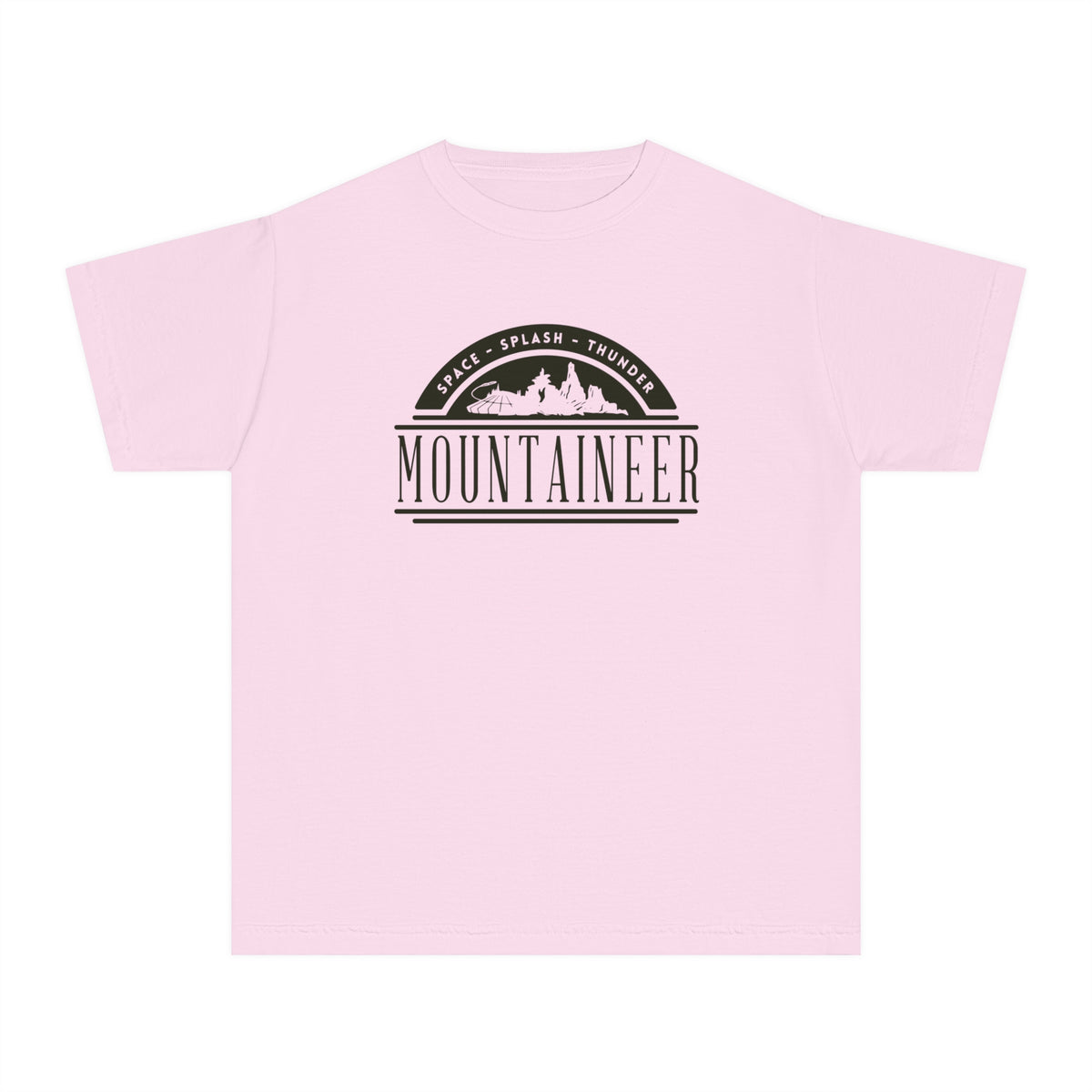 Mountaineer Comfort Colors Youth Midweight Tee