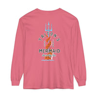 Triton's Mermaid Security Comfort Colors Unisex Garment-dyed Long Sleeve T-Shirt