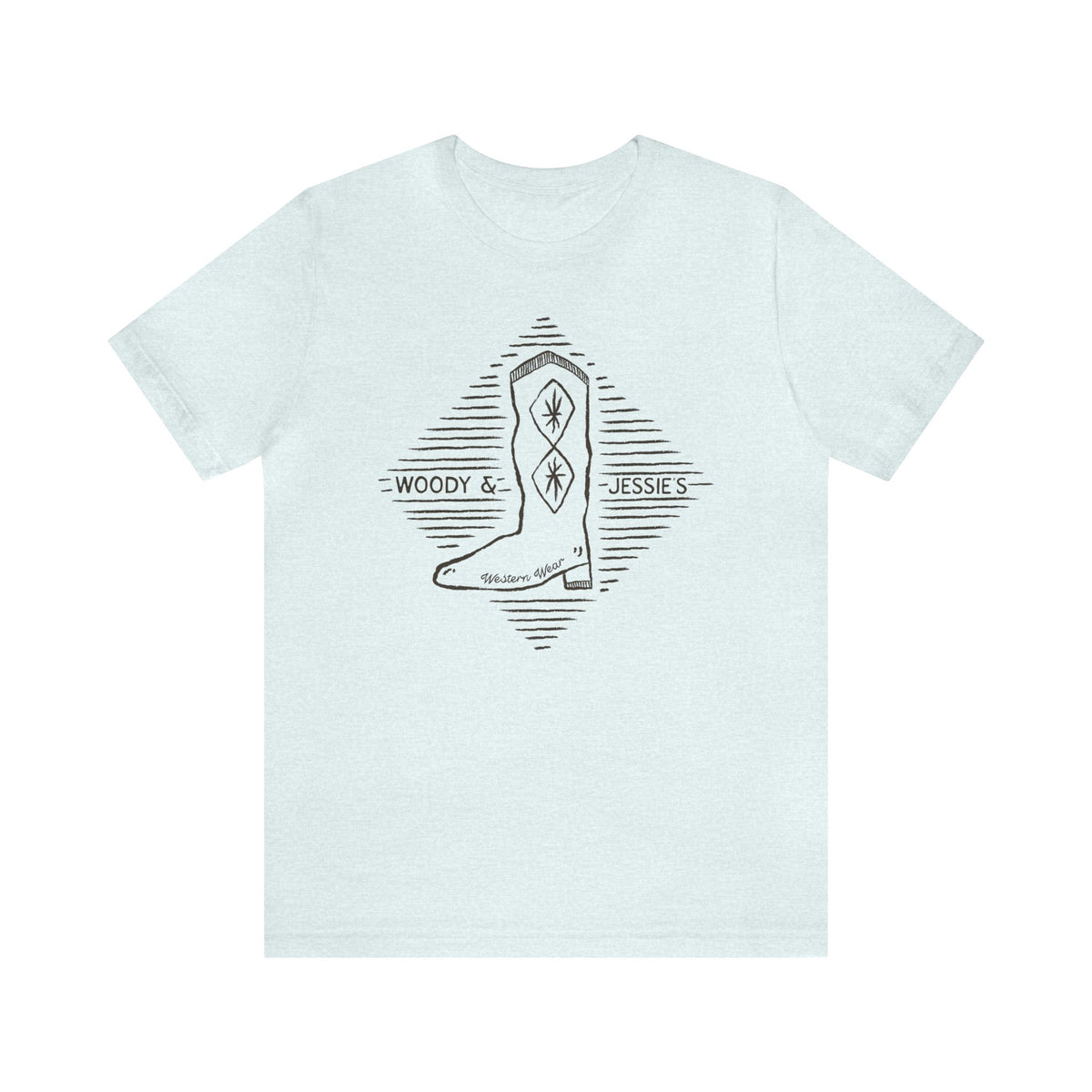 Woody & Jessie's Western Wear Bella Canvas Unisex Jersey Short Sleeve Tee