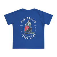 Portorosso Vespa Club Bella Canvas Baby Short Sleeve T-Shirt
