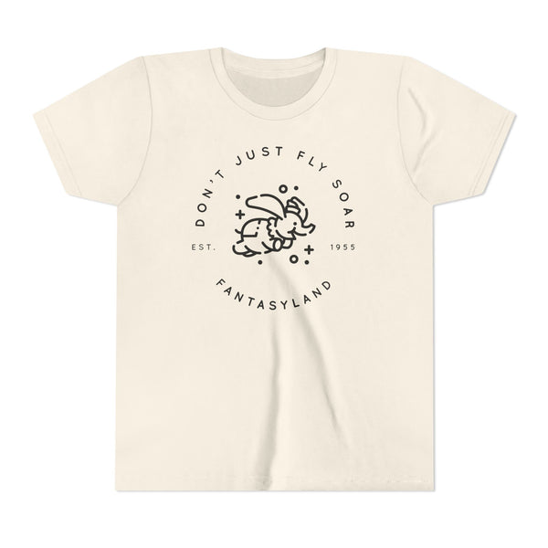 Don't Just Fly Soar Bella Canvas Youth Short Sleeve Tee