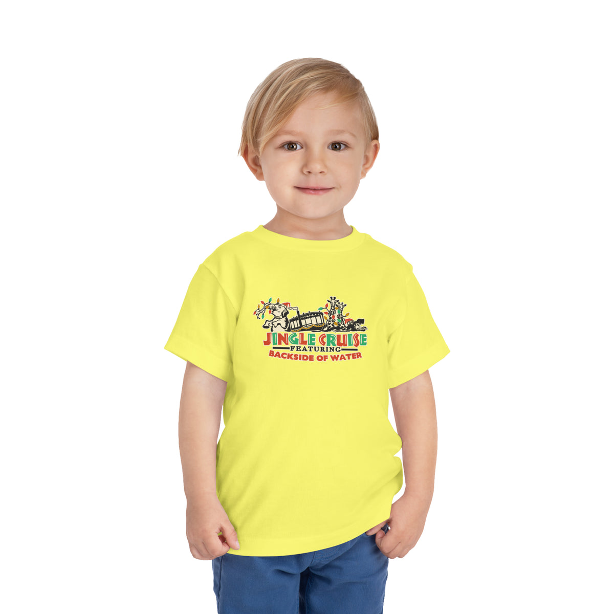 Jingle Cruise Bella Canvas Toddler Short Sleeve Tee