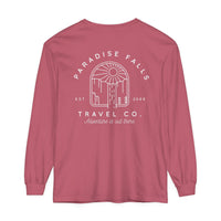 Paradise Falls Comfort Colors Unisex Garment-dyed Long Sleeve T-Shirt
