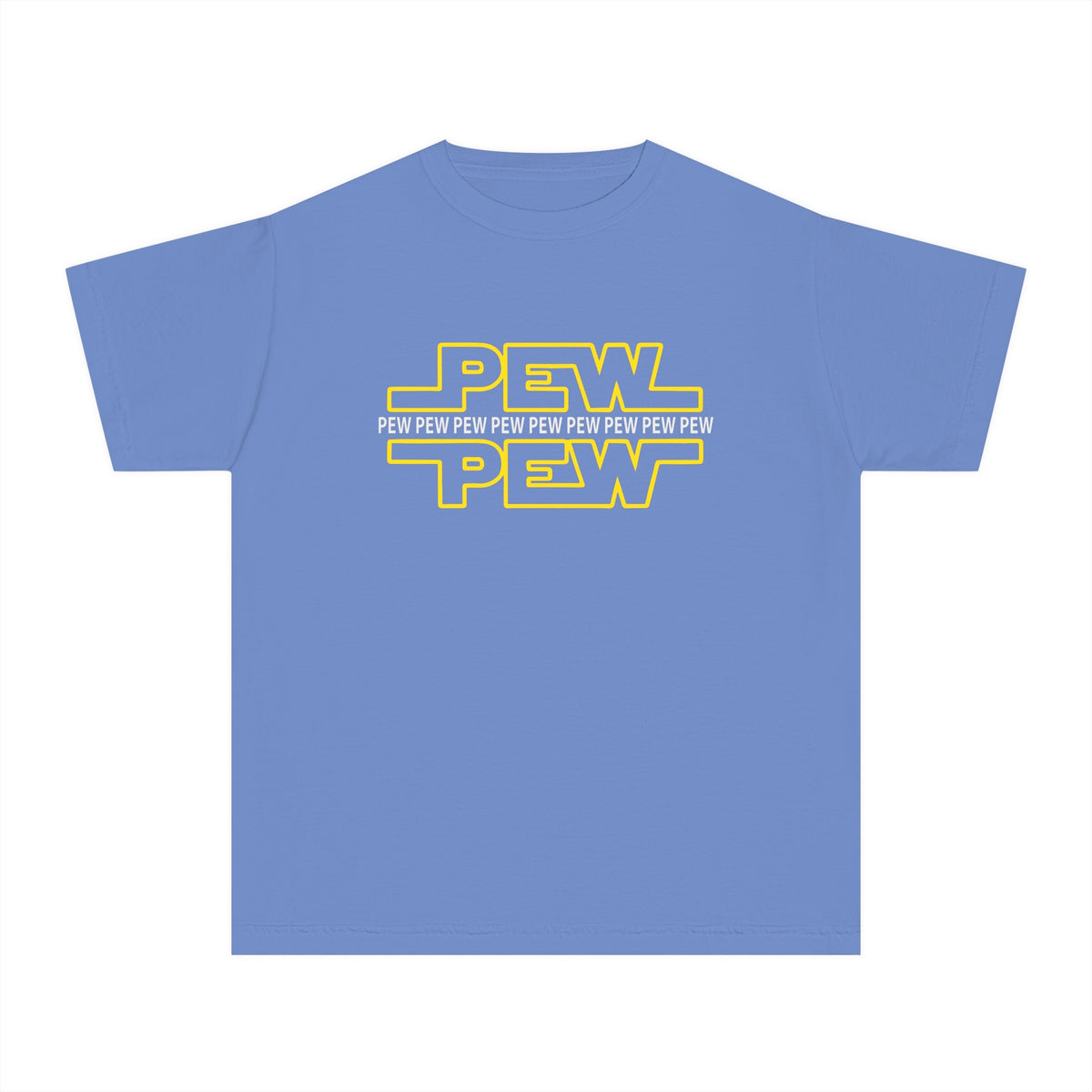 PEW PEW PEW Comfort Colors Youth Midweight Tee