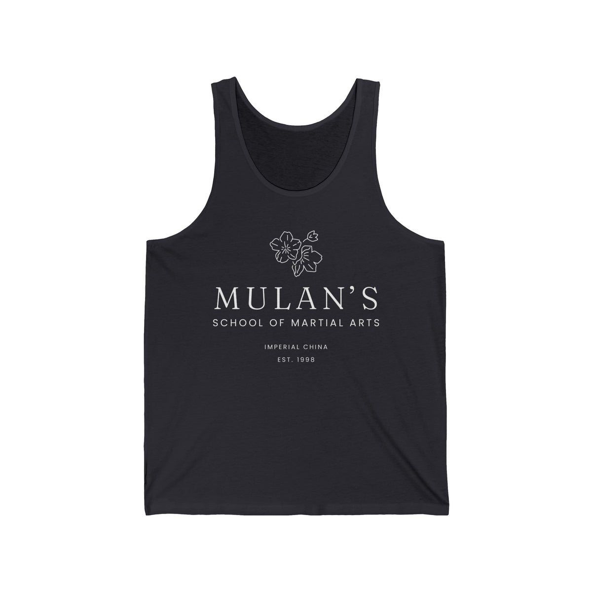 Mulan's School of Martial Arts Bella Canvas Unisex Jersey Tank