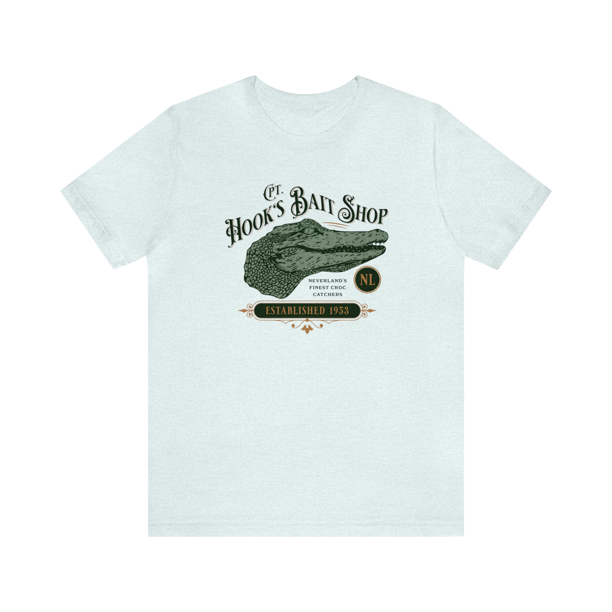 Captain Hook’s Bait Shop Bella Canvas Unisex Jersey Short Sleeve Tee