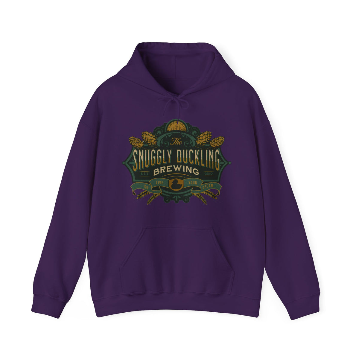 The Snuggly Duckling Brewing Gildan Unisex Heavy Blend™ Hooded Sweatshirt