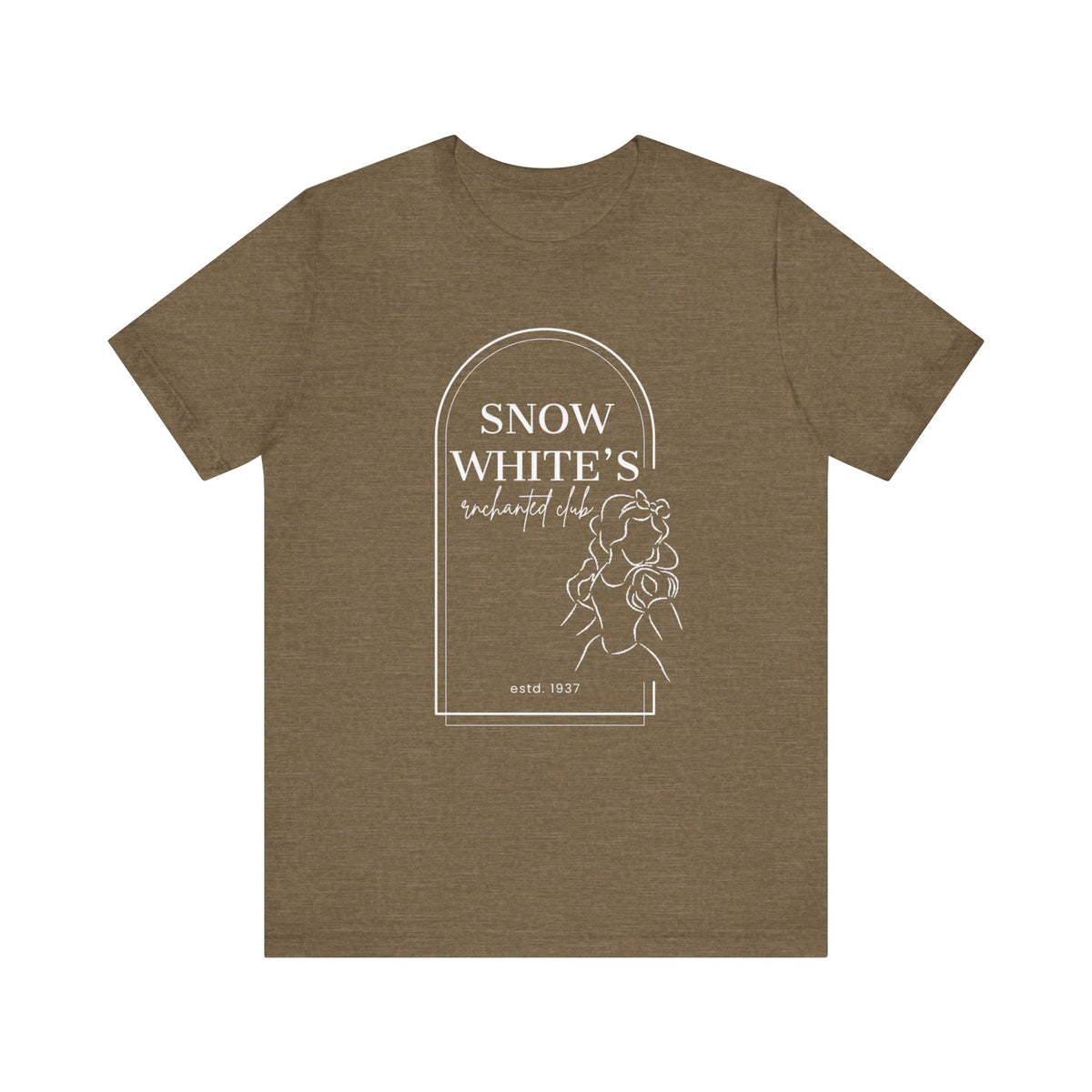 Snow White's Enchanted Club Bella Canvas Unisex Jersey Short Sleeve Tee