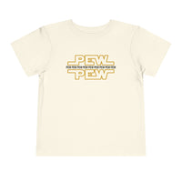 PEW PEW PEW Bella Canvas Toddler Short Sleeve Tee
