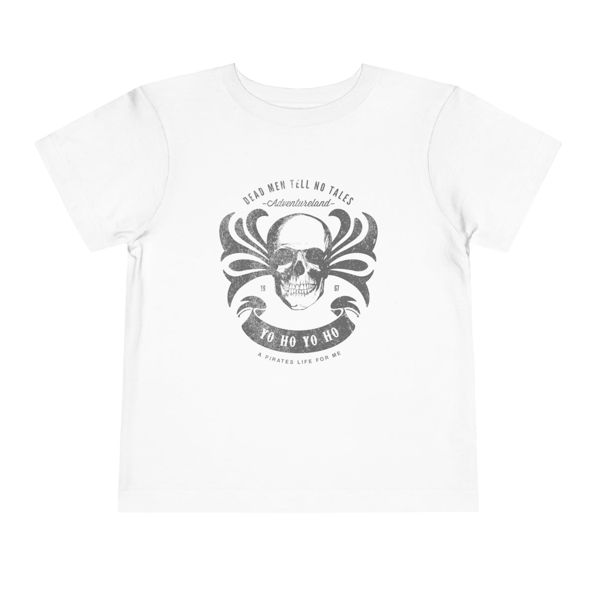 Dead Men Tell No Tales Bella Canvas Toddler Short Sleeve Tee