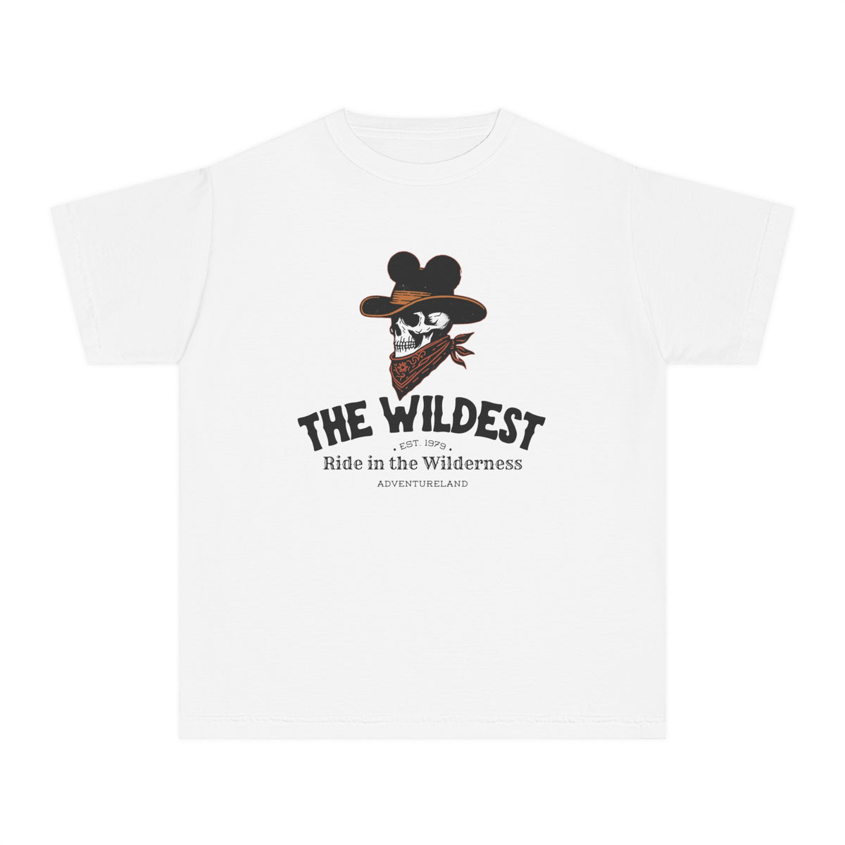 The Wildest Ride in the Wilderness Comfort Colors Youth Midweight Tee