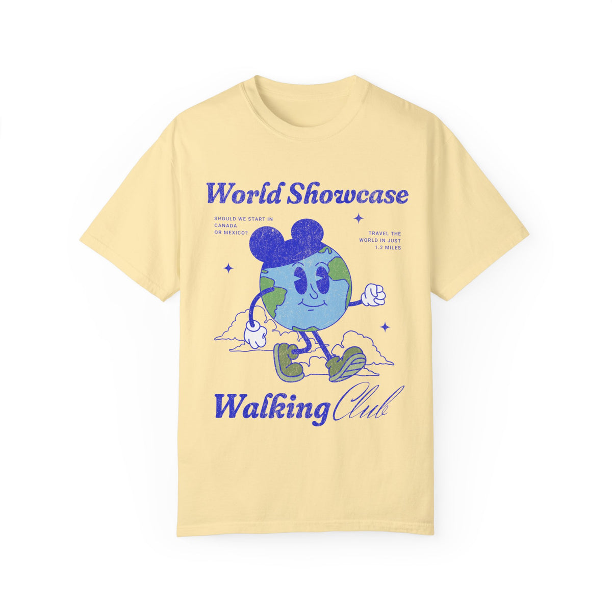 World Showcase Walking Club Comfort Colors Unisex Garment-Dyed T-shirt