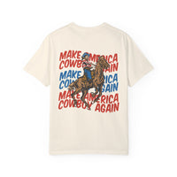 Make America Cowboy Again Comfort Colors Unisex Garment-Dyed T-shirt