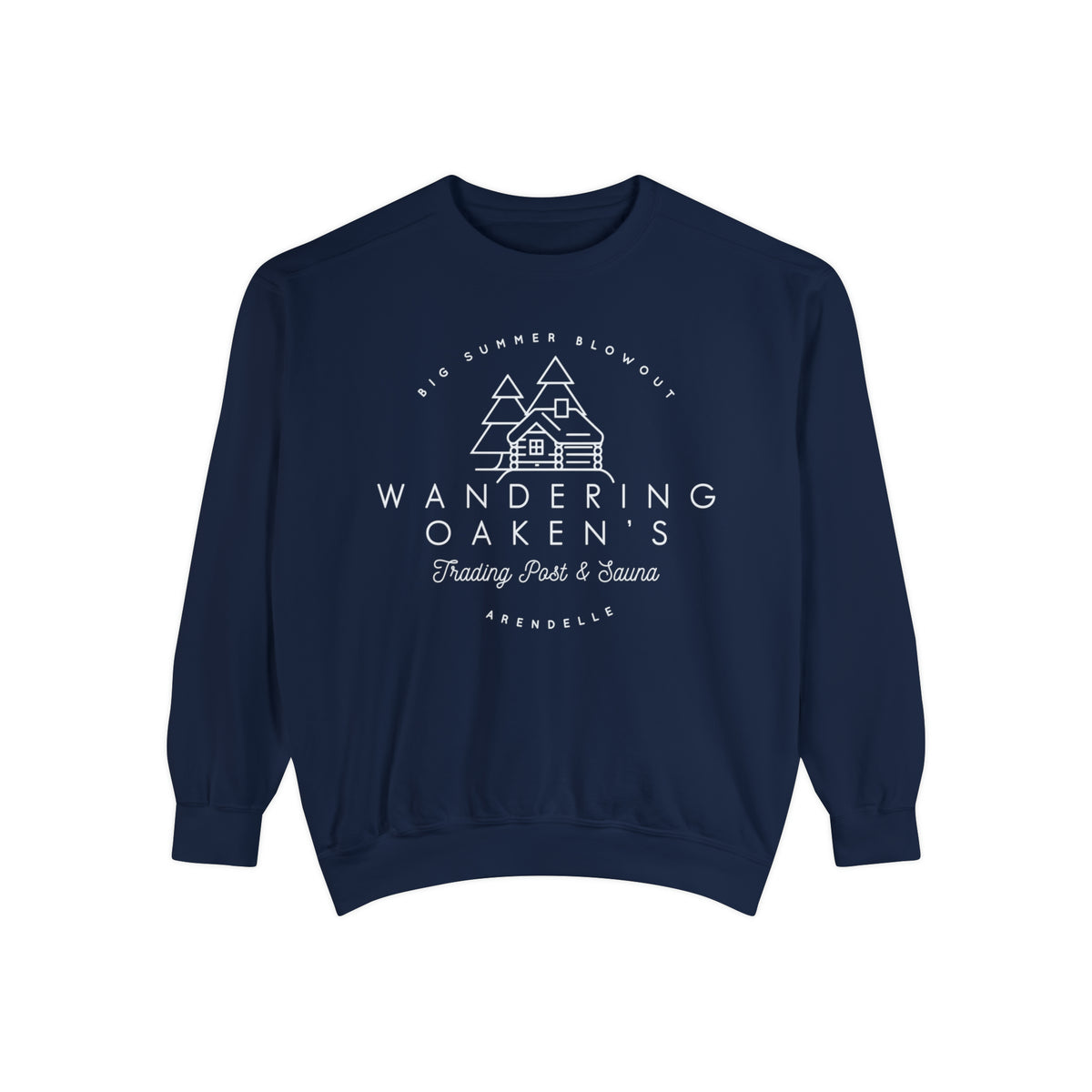 Wandering Oaken’s Trading Post Comfort Colors Unisex Garment-Dyed Sweatshirt