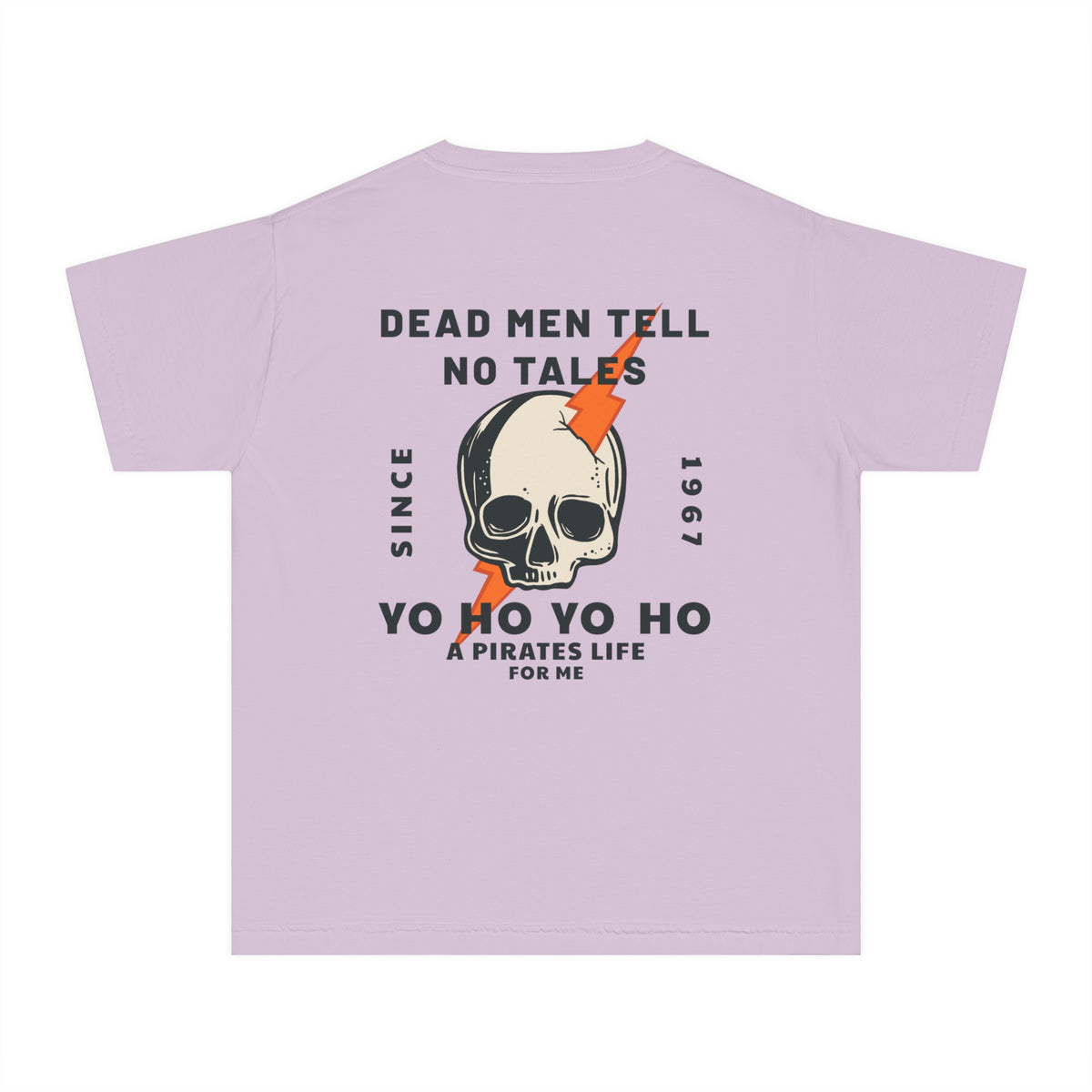 Dead Men Tell No Tales Comfort Colors Youth Midweight Tee