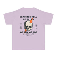 Dead Men Tell No Tales Comfort Colors Youth Midweight Tee