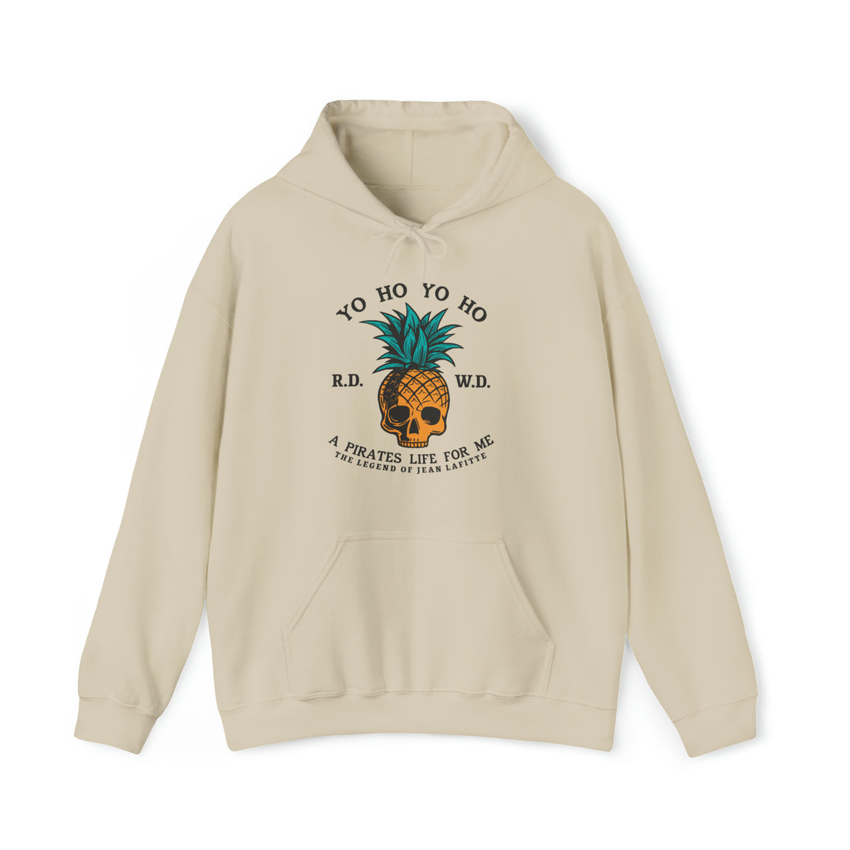 Yo Ho A Pirates Life For Me Gildan Unisex Heavy Blend™ Hooded Sweatshirt