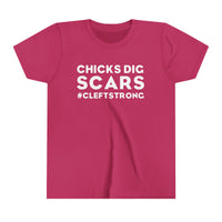 Chicks Dig Scars Bella Canvas Youth Short Sleeve Tee