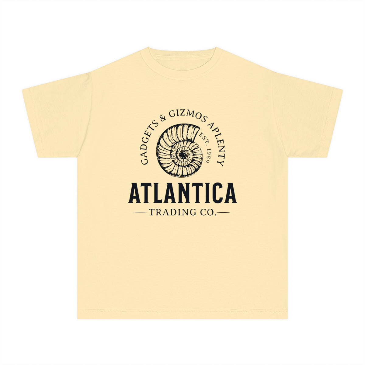 Atlantica Trading Co Comfort Colors Youth Midweight Tee