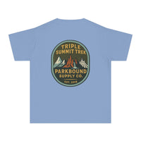 Triple Summit Trek Comfort Colors Youth Midweight Tee