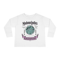 Madame Leota’s Laudanum Teal Rabbit Skins Toddler Long Sleeve Tee