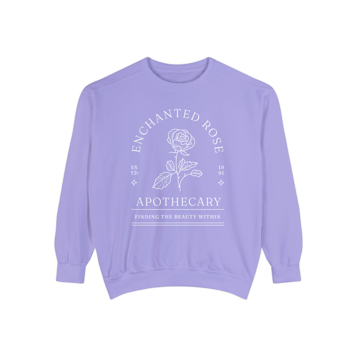 Enchanted Rose Apothecary Comfort Colors Unisex Garment-Dyed Sweatshirt