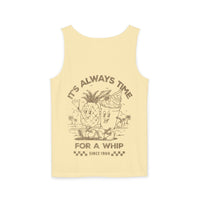 It's Always Time For A Whip Unisex Comfort Colors Garment-Dyed Tank Top