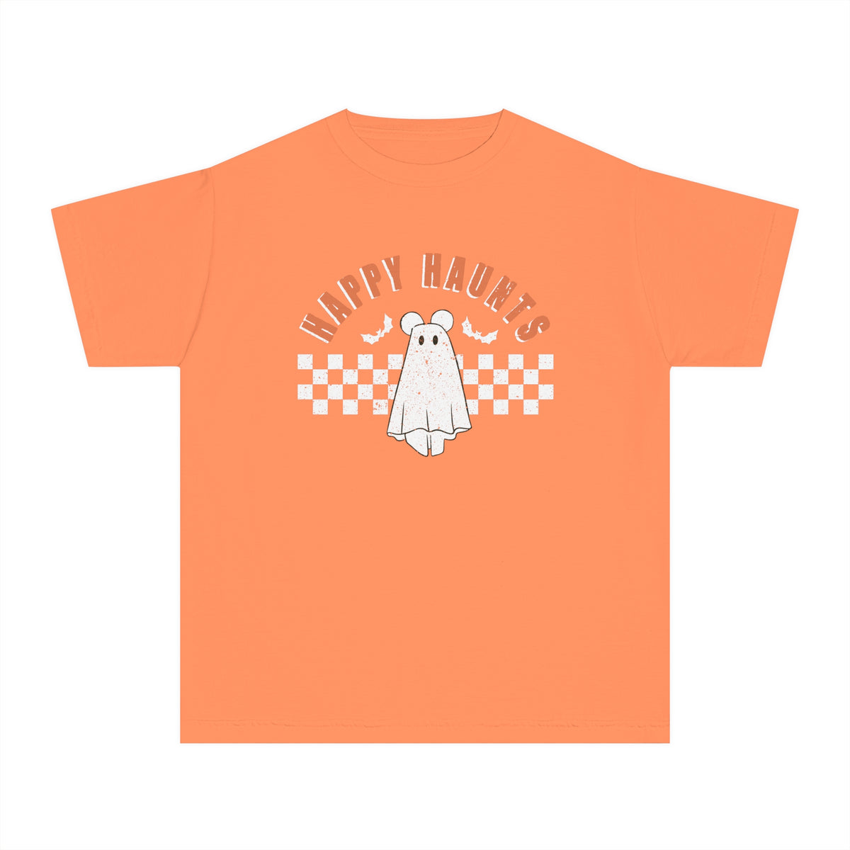 Happy Haunts Comfort Colors Youth Midweight Tee