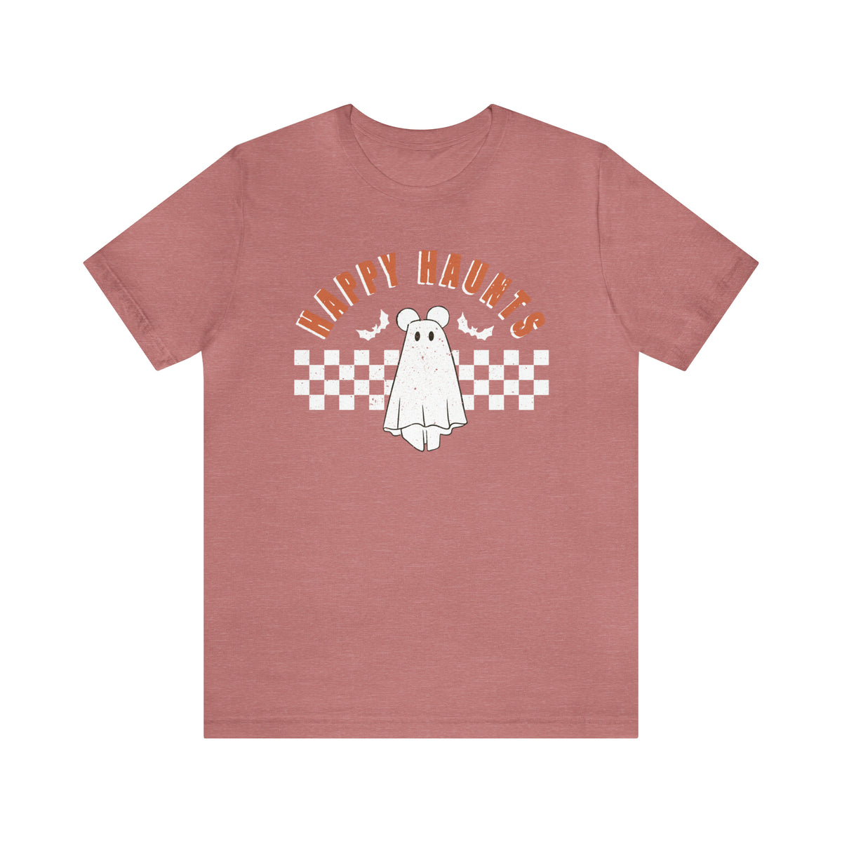 Happy Haunts Bella Canvas Unisex Jersey Short Sleeve Tee
