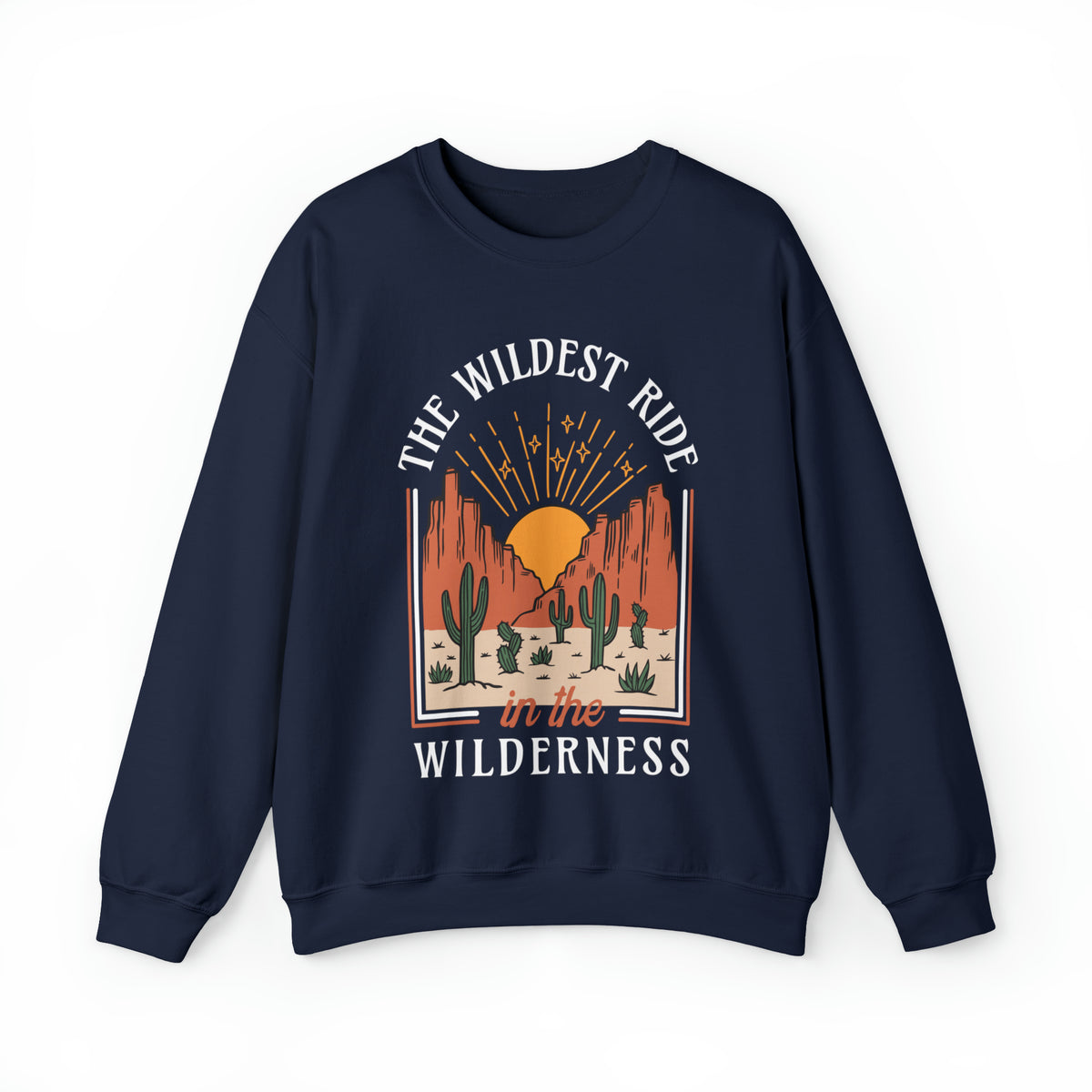 The Wildest Ride In The Wilderness Gildan Unisex Heavy Blend™ Crewneck Sweatshirt
