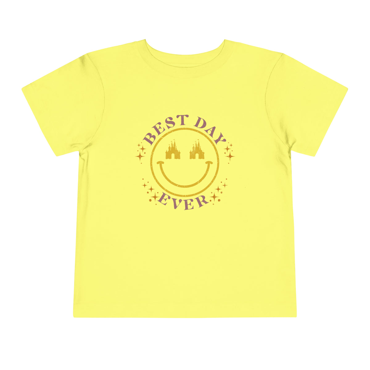 Best Day Ever Bella Canvas Toddler Short Sleeve Tee