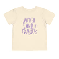 Witch and Famous Bella Canvas Toddler Short Sleeve Tee