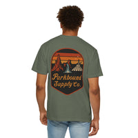The Triple Mountain Badge — Parkbound Supply Co. Comfort Colors Unisex Garment-Dyed T-shirt
