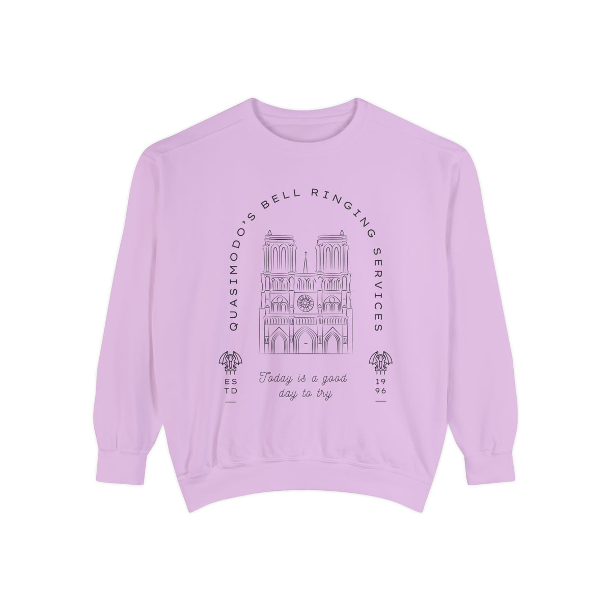 Quasimodo's Bell Ringing Services Comfort Colors Unisex Garment-Dyed Sweatshirt