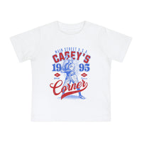 Casey’s Corner Distressed Bella Canvas Baby Short Sleeve T-Shirt