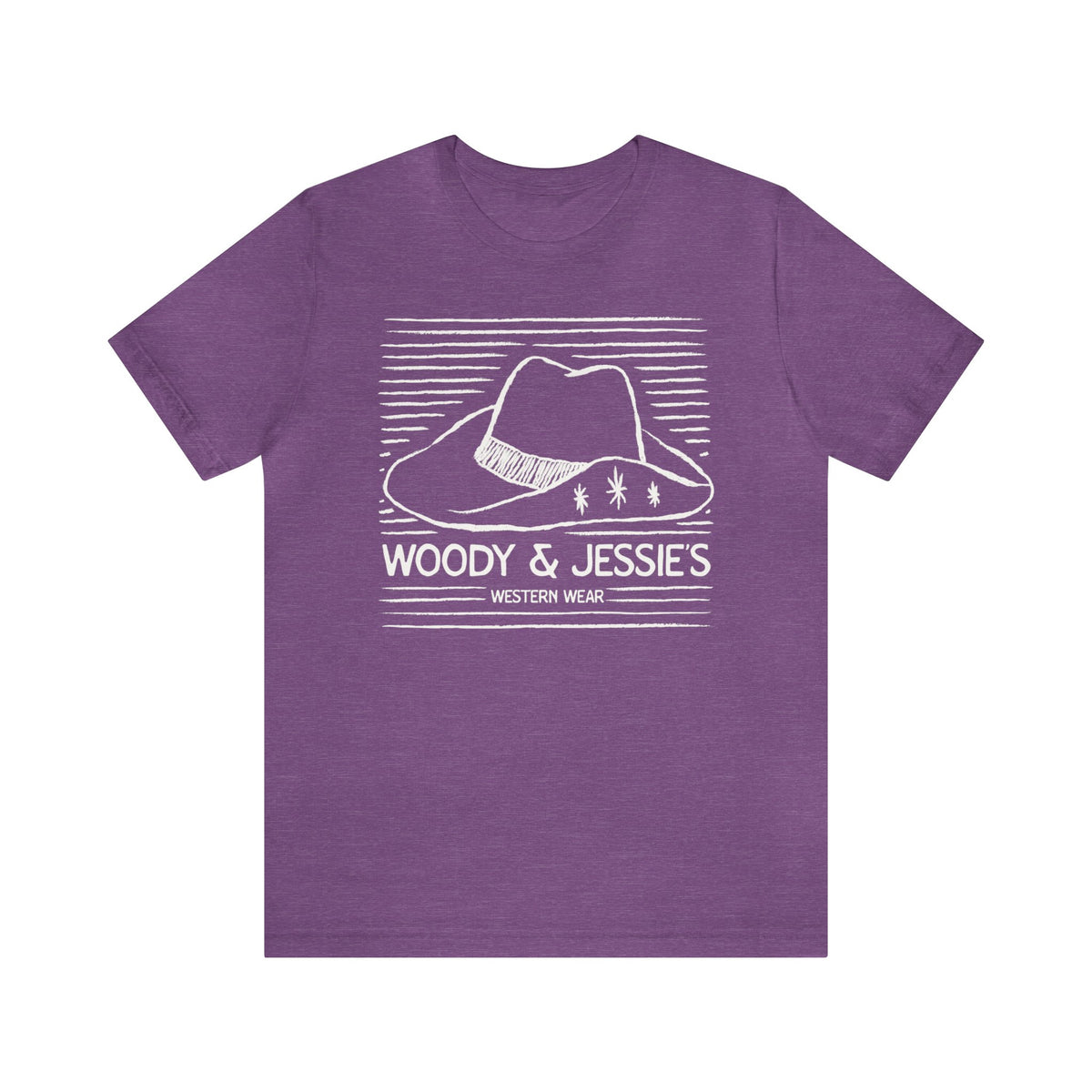 Woody & Jessie's Western Wear Bella Canvas Unisex Jersey Short Sleeve Tee